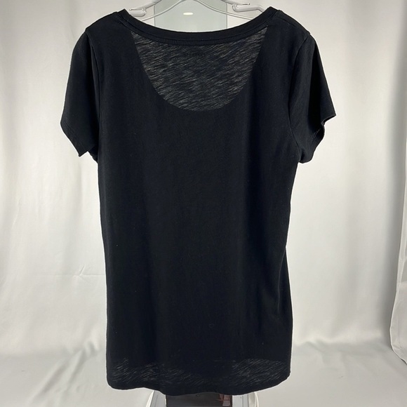 Express Women’s Scoop Neck Off-Black T-Shirt with Lion Print Size Medium - Picture 3 of 8